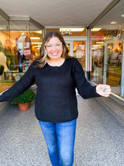 Back to Black Knit Sweater