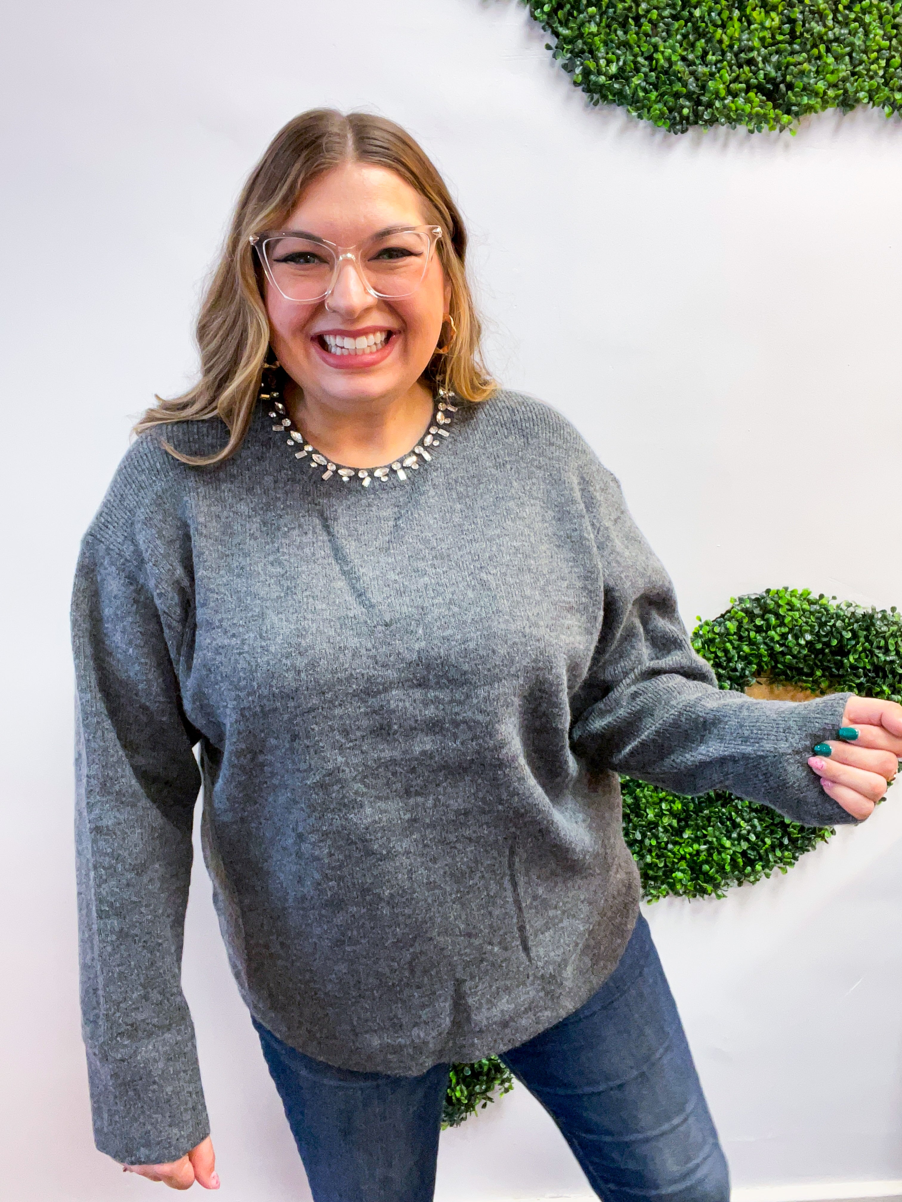 Sweater Weather Sparkle Sweater