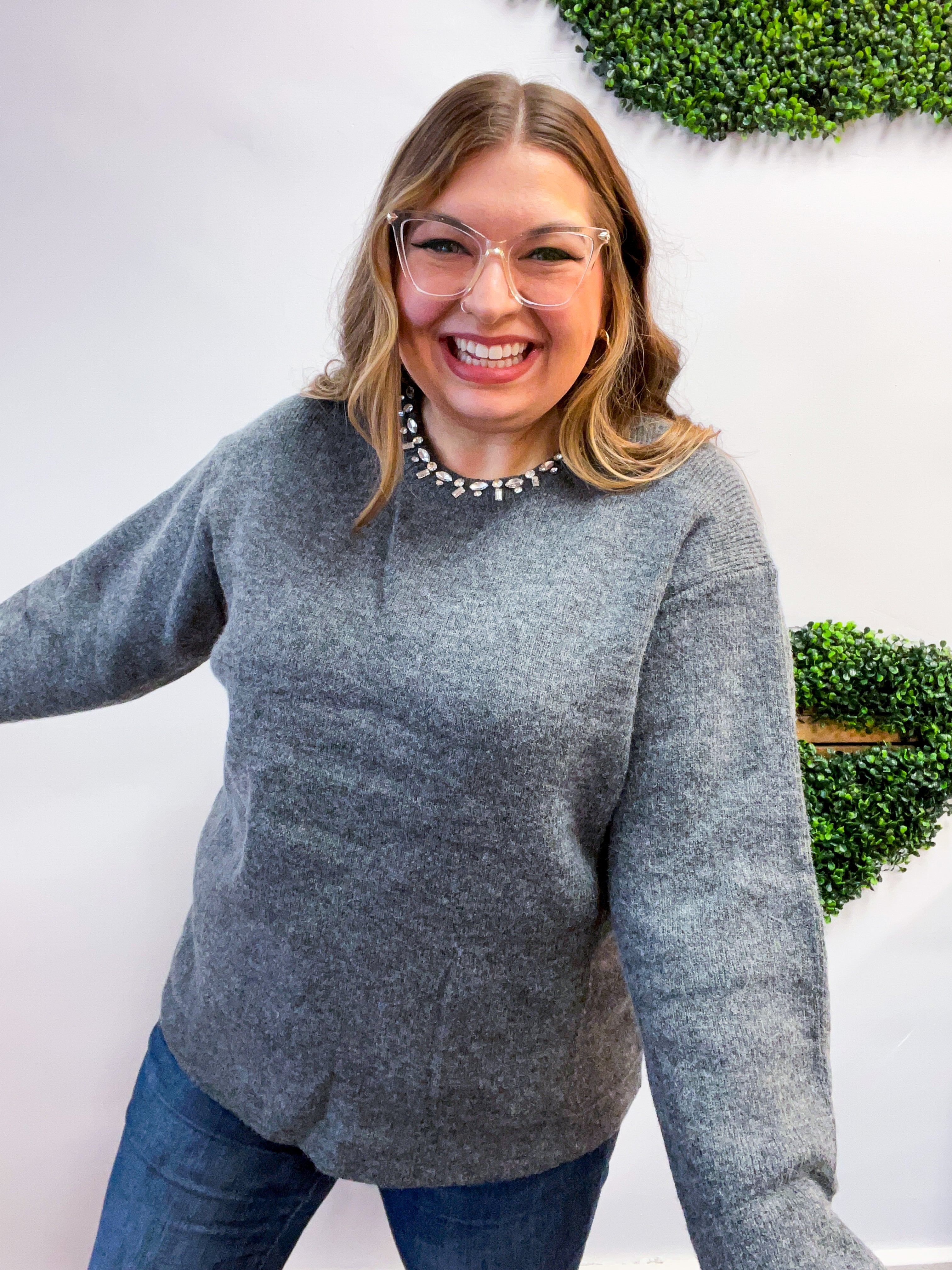 Sweater Weather Sparkle Sweater