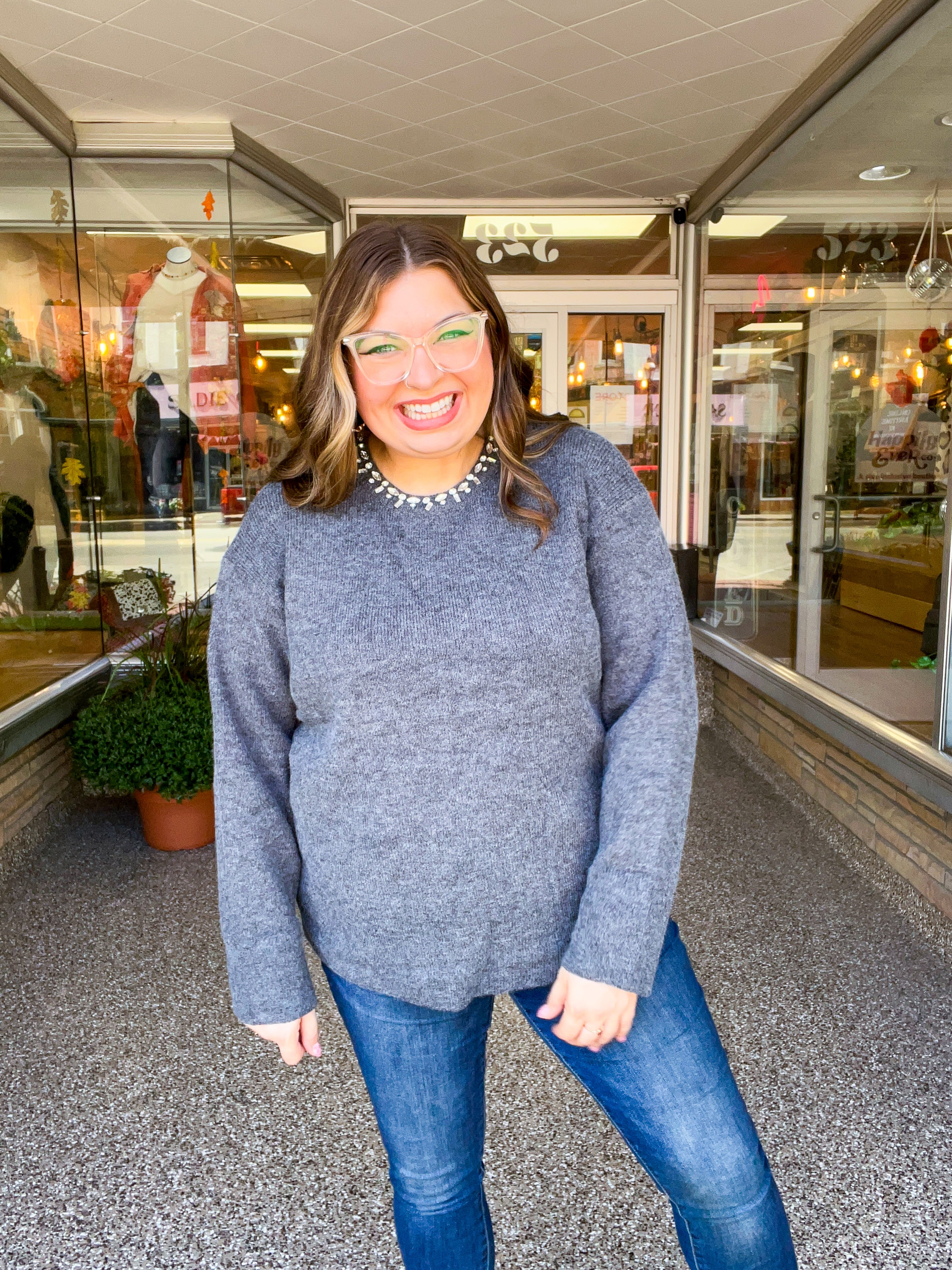 Sweater Weather Sparkle Sweater