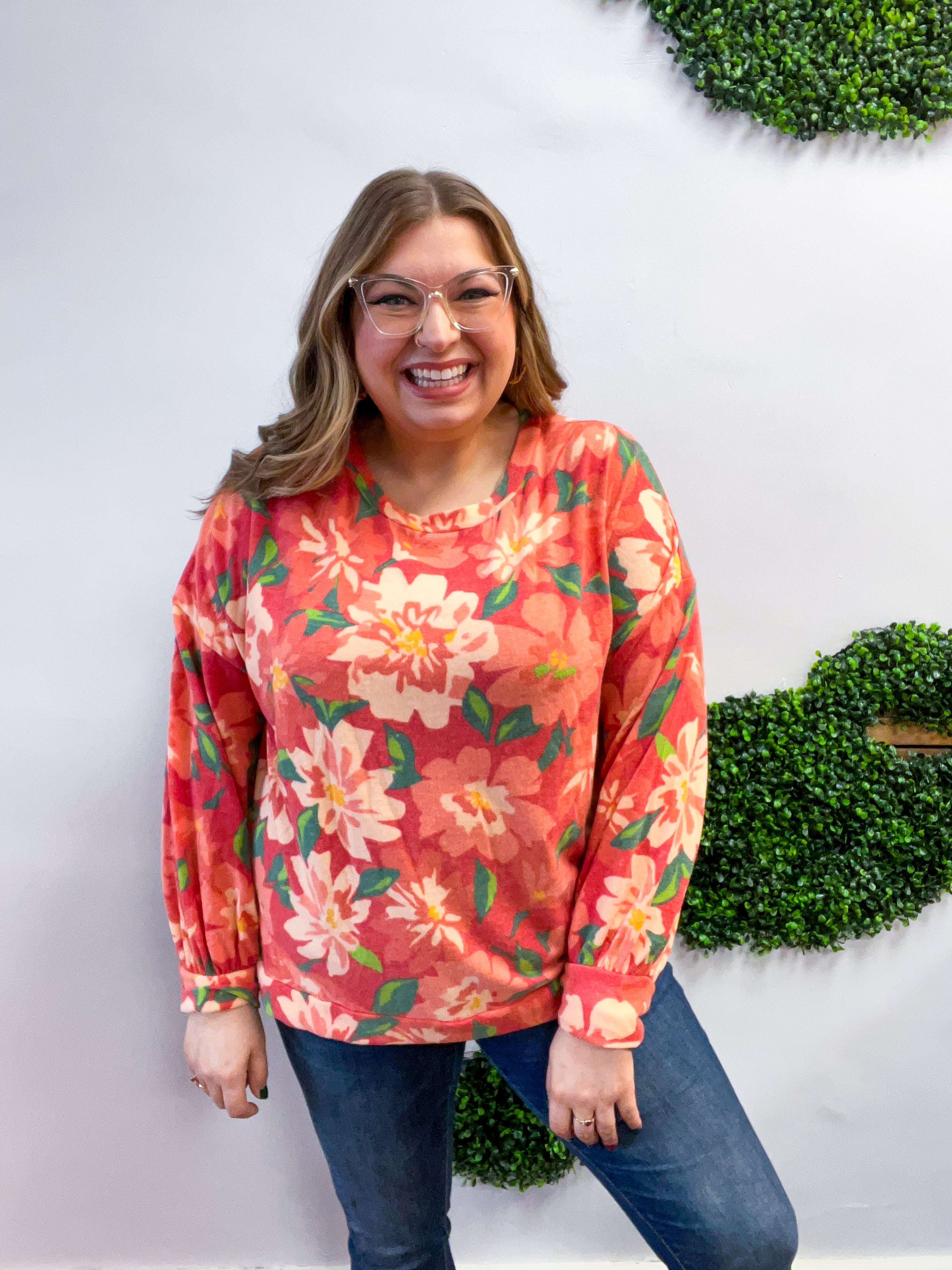 Sunset Garden Pullover