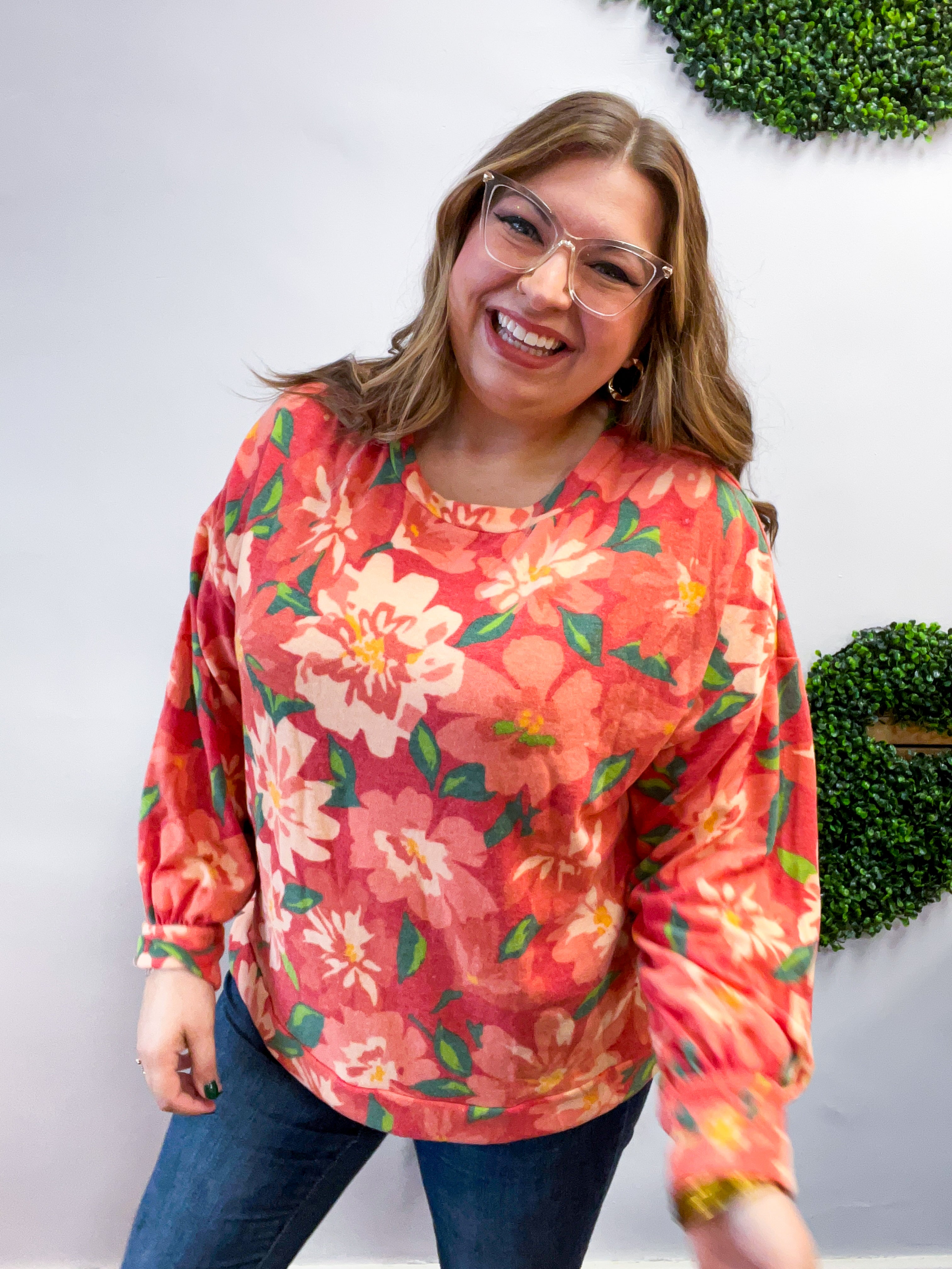 Sunset Garden Pullover