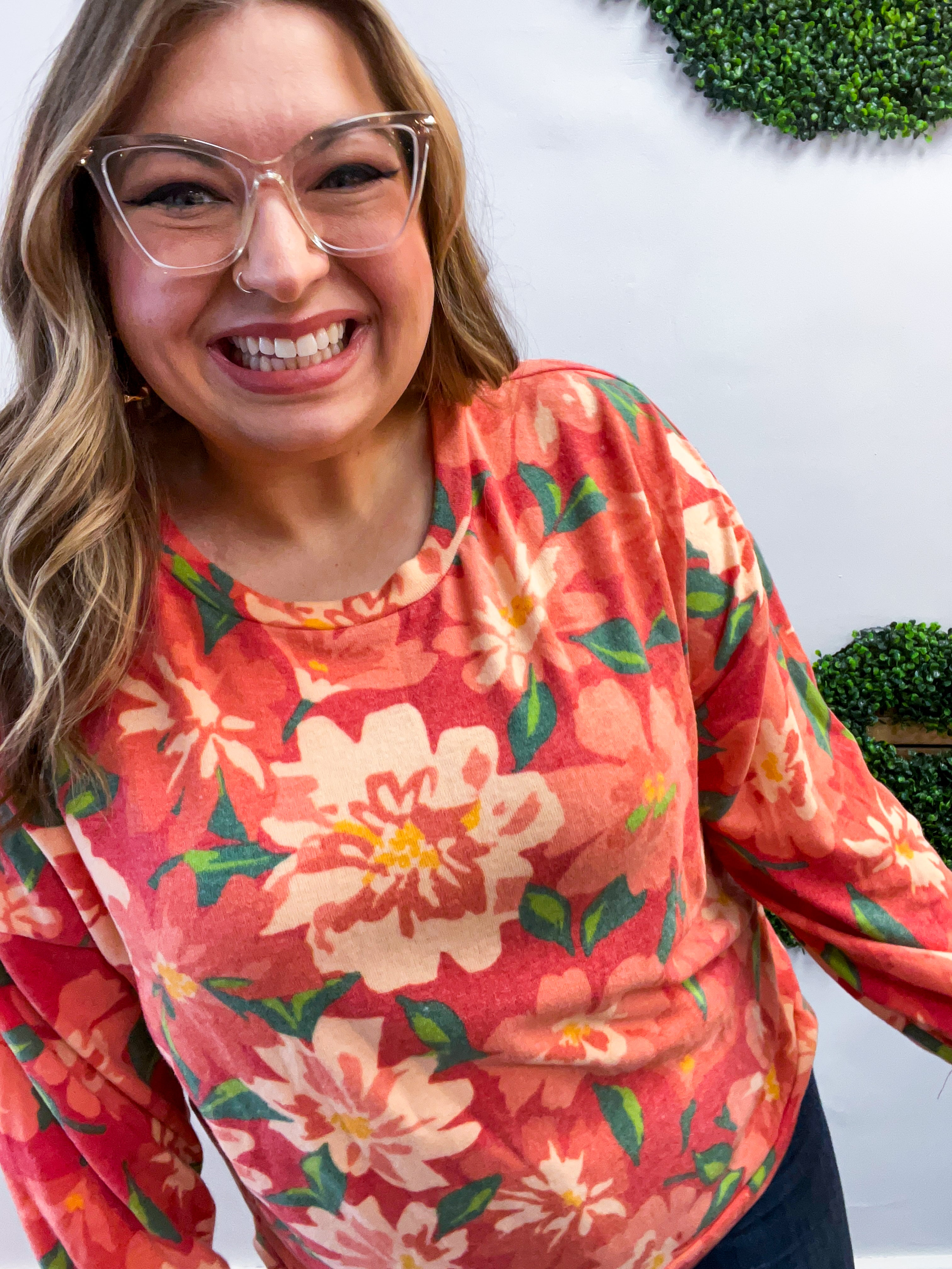 Sunset Garden Pullover
