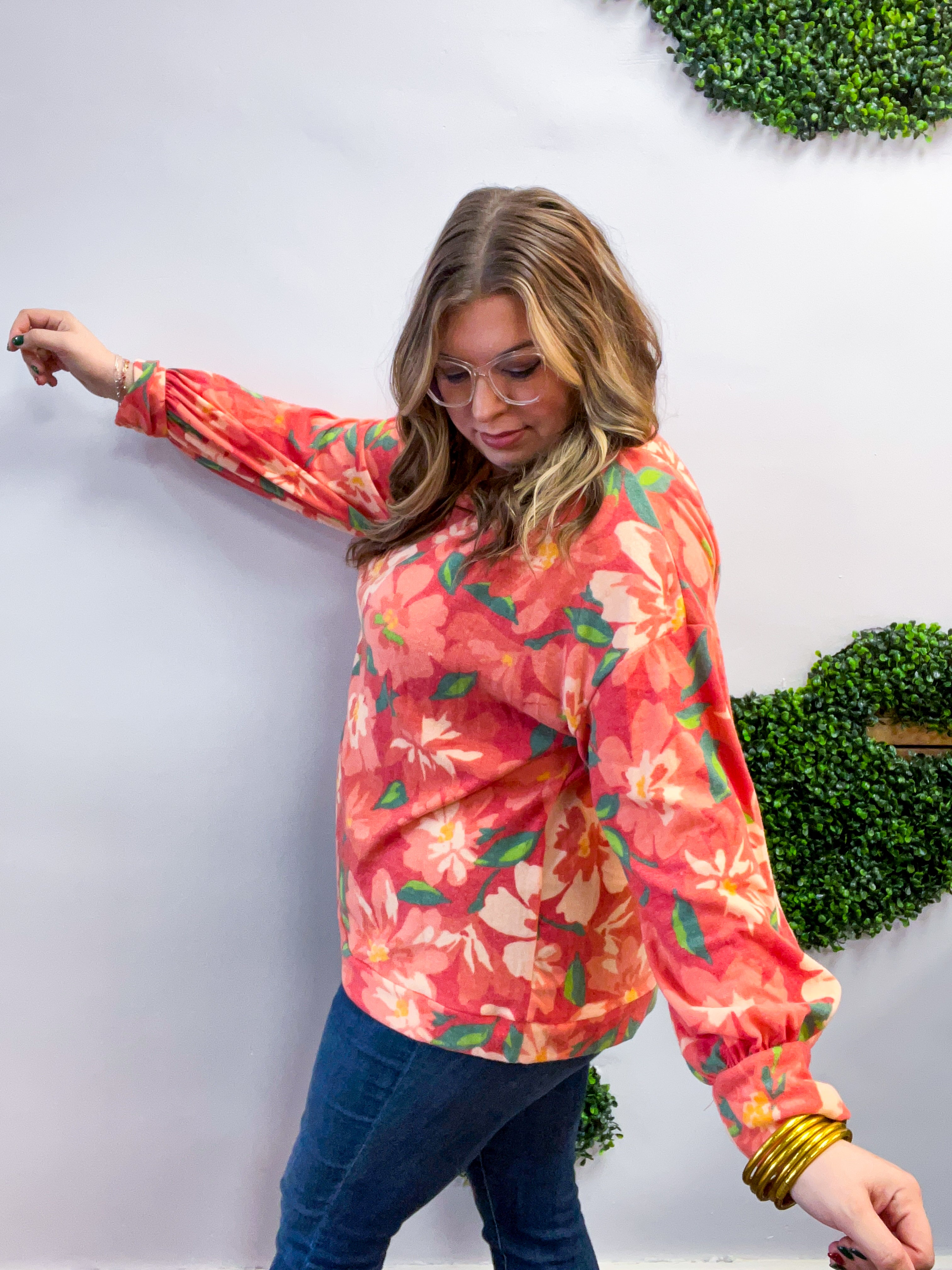 Sunset Garden Pullover