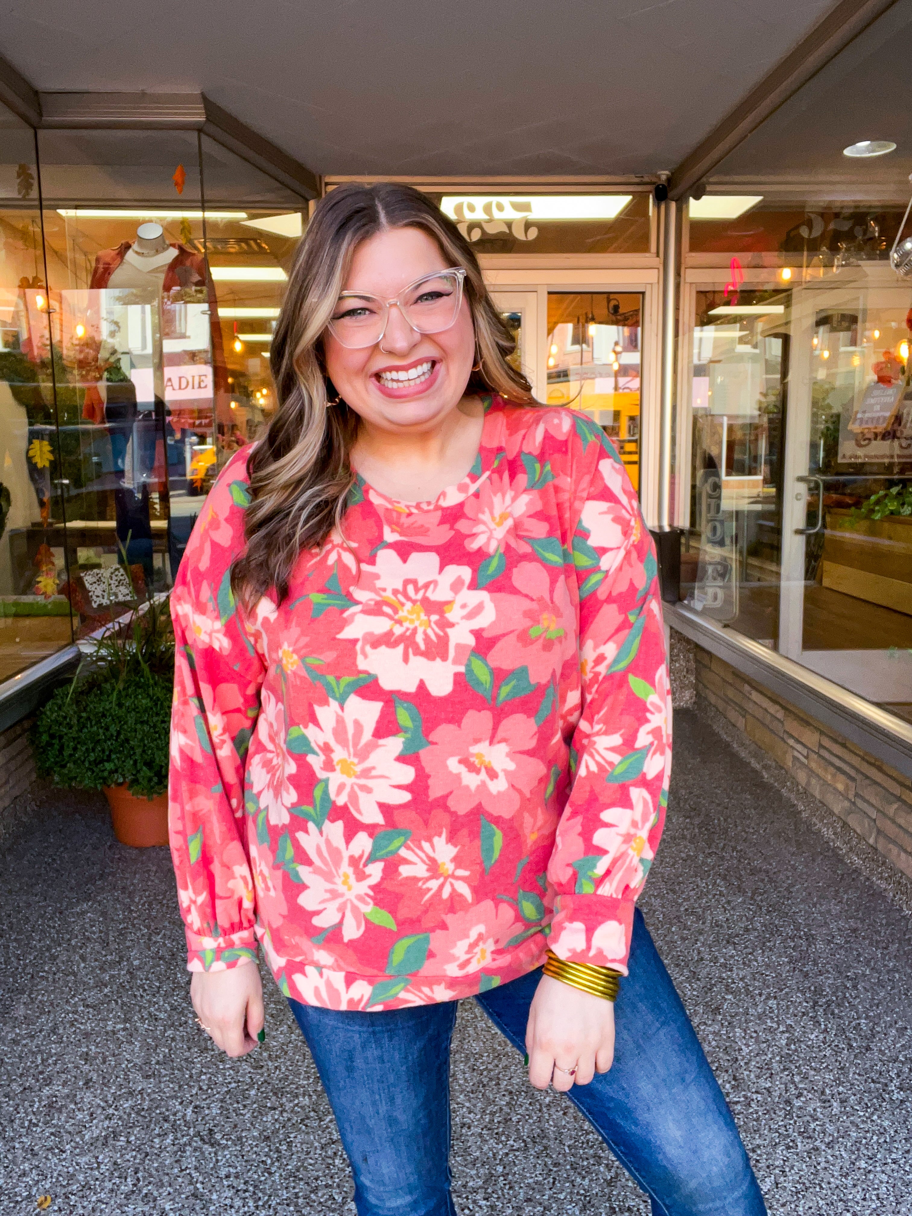 Sunset Garden Pullover
