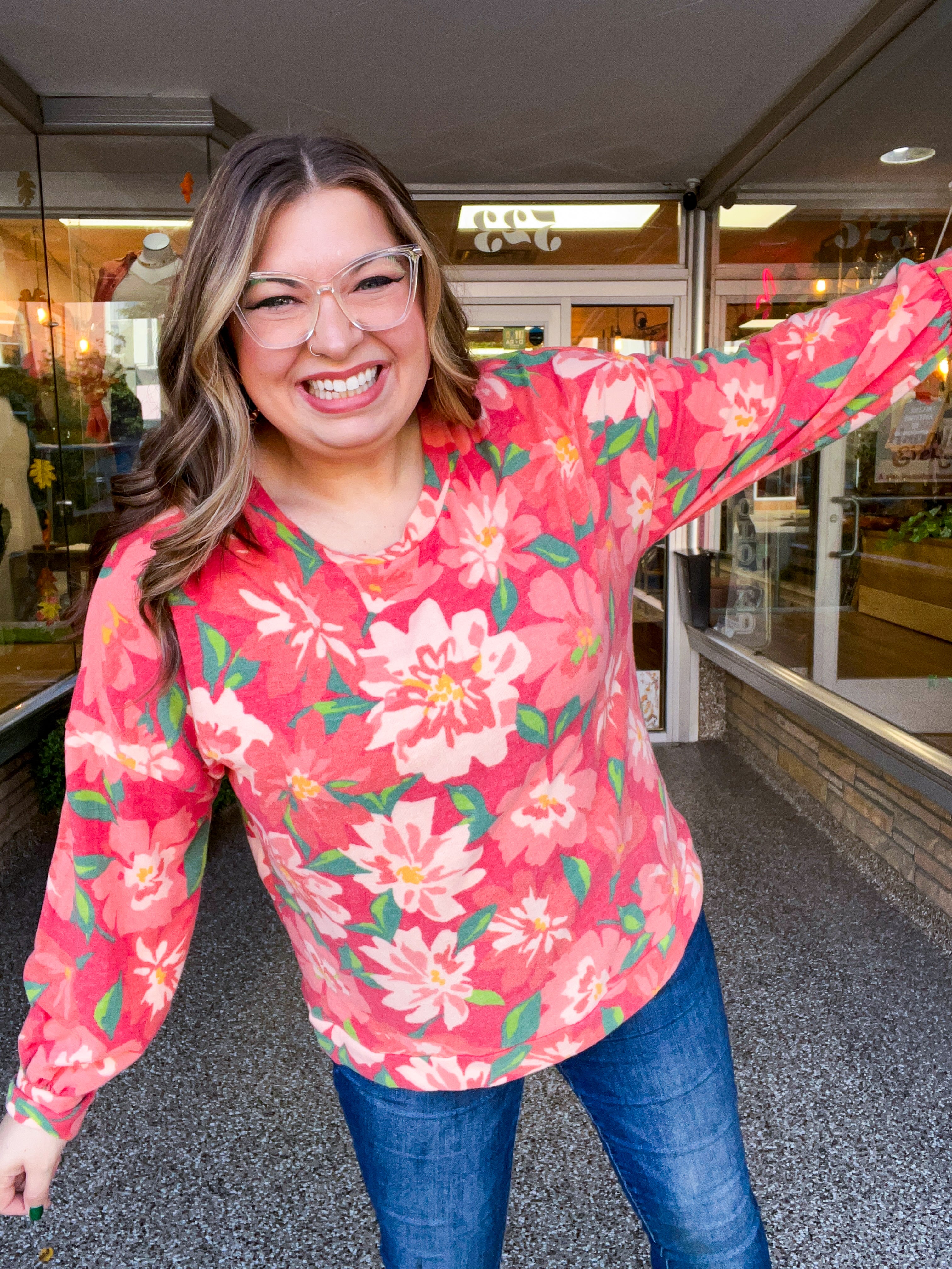 Sunset Garden Pullover