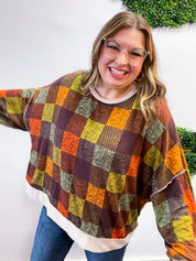 Plaid About You Top