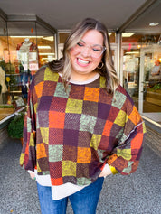 Plaid About You Top