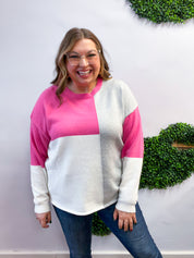 Bubblegum Blocks Sweater