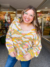 Corn Maze Confetti Sweater