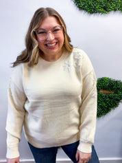 Daisy Whispers Sweater