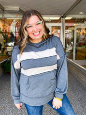 Stripe It Lucky Hoodie