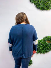 Floral Harmony Pullover
