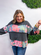 Rosewood Meadow Pullover