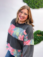 Rosewood Meadow Pullover