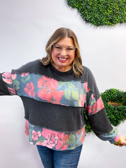 Rosewood Meadow Pullover