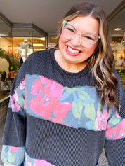 Rosewood Meadow Pullover