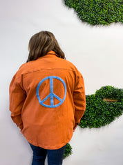 Peace & Love Shacket