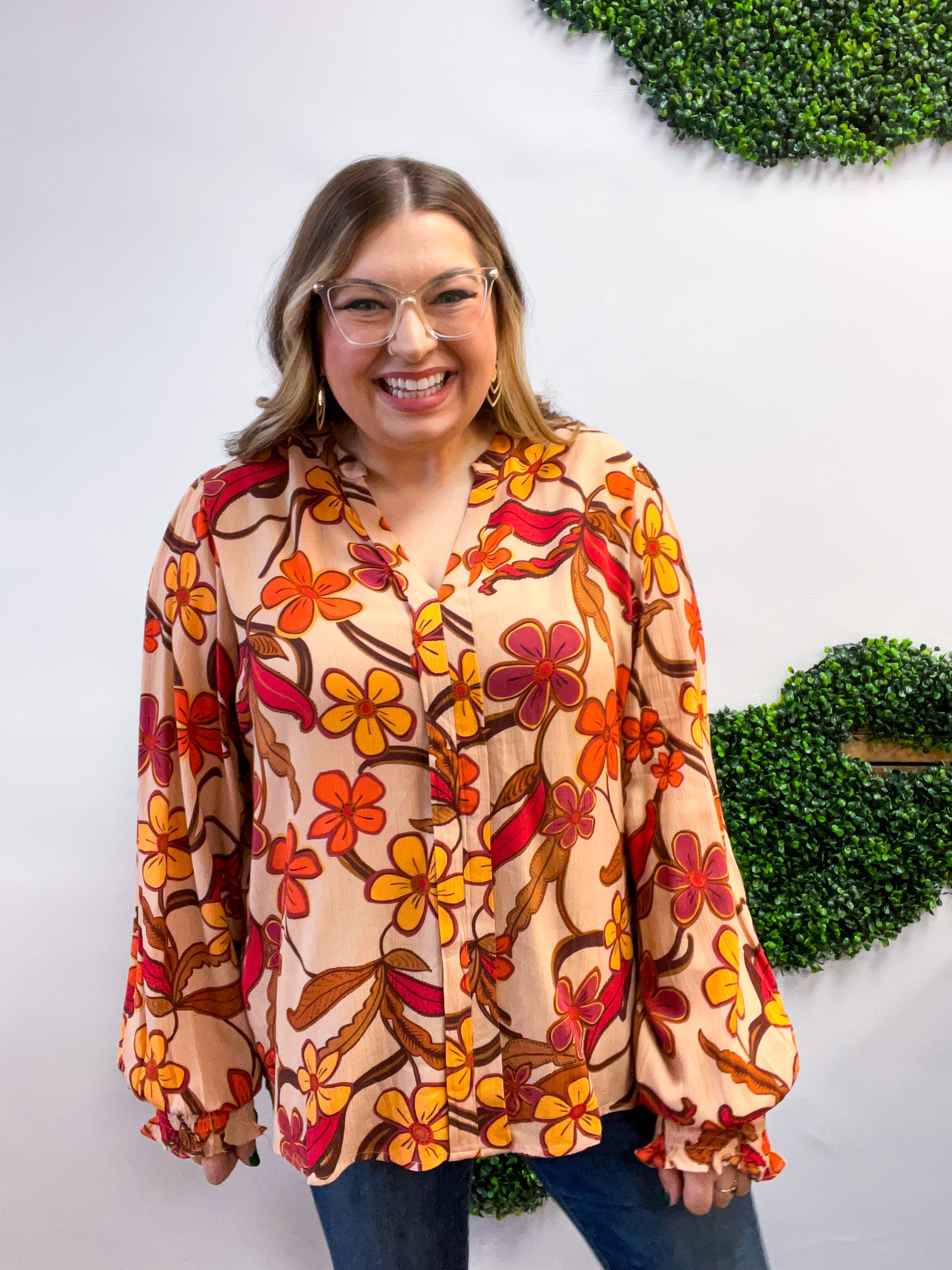 Sunset Meadow Blouse