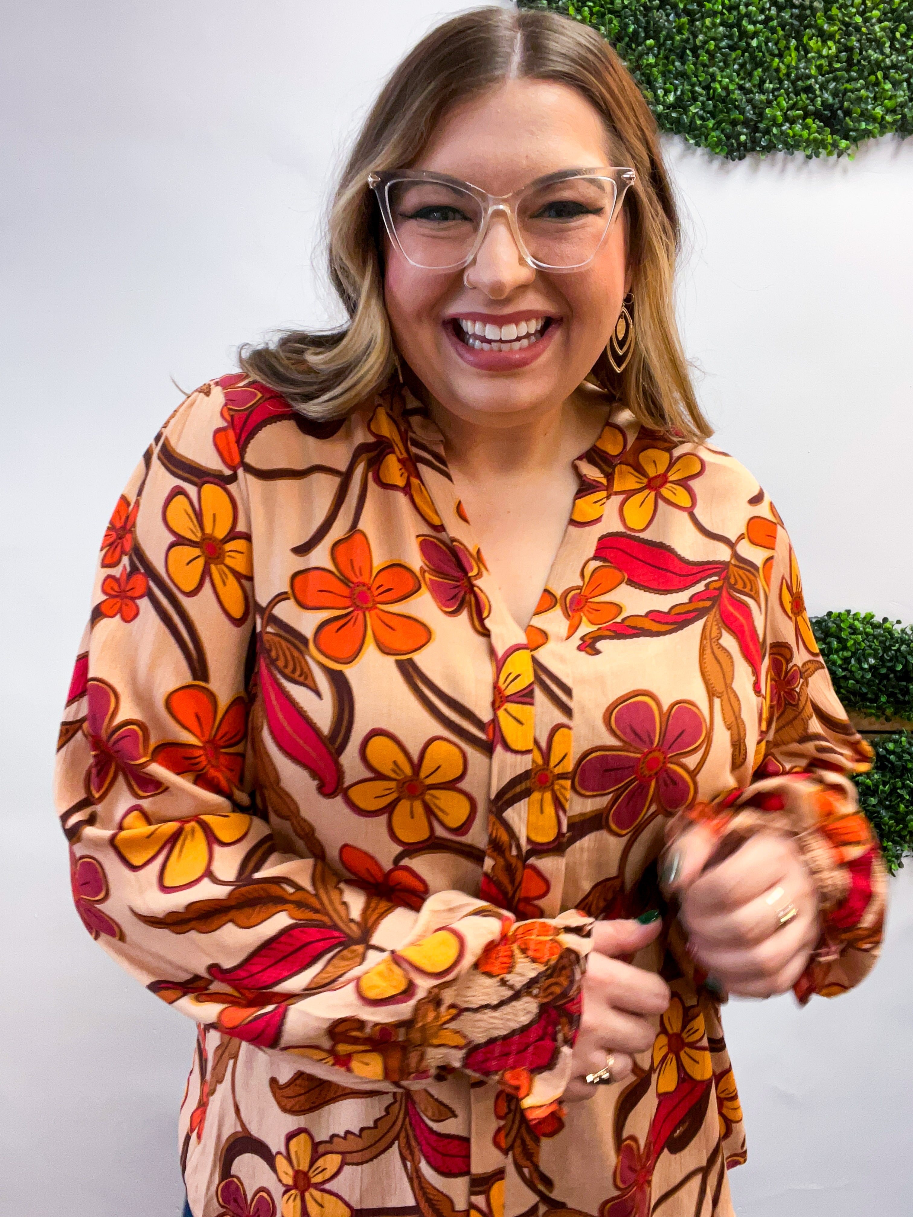 Sunset Meadow Blouse
