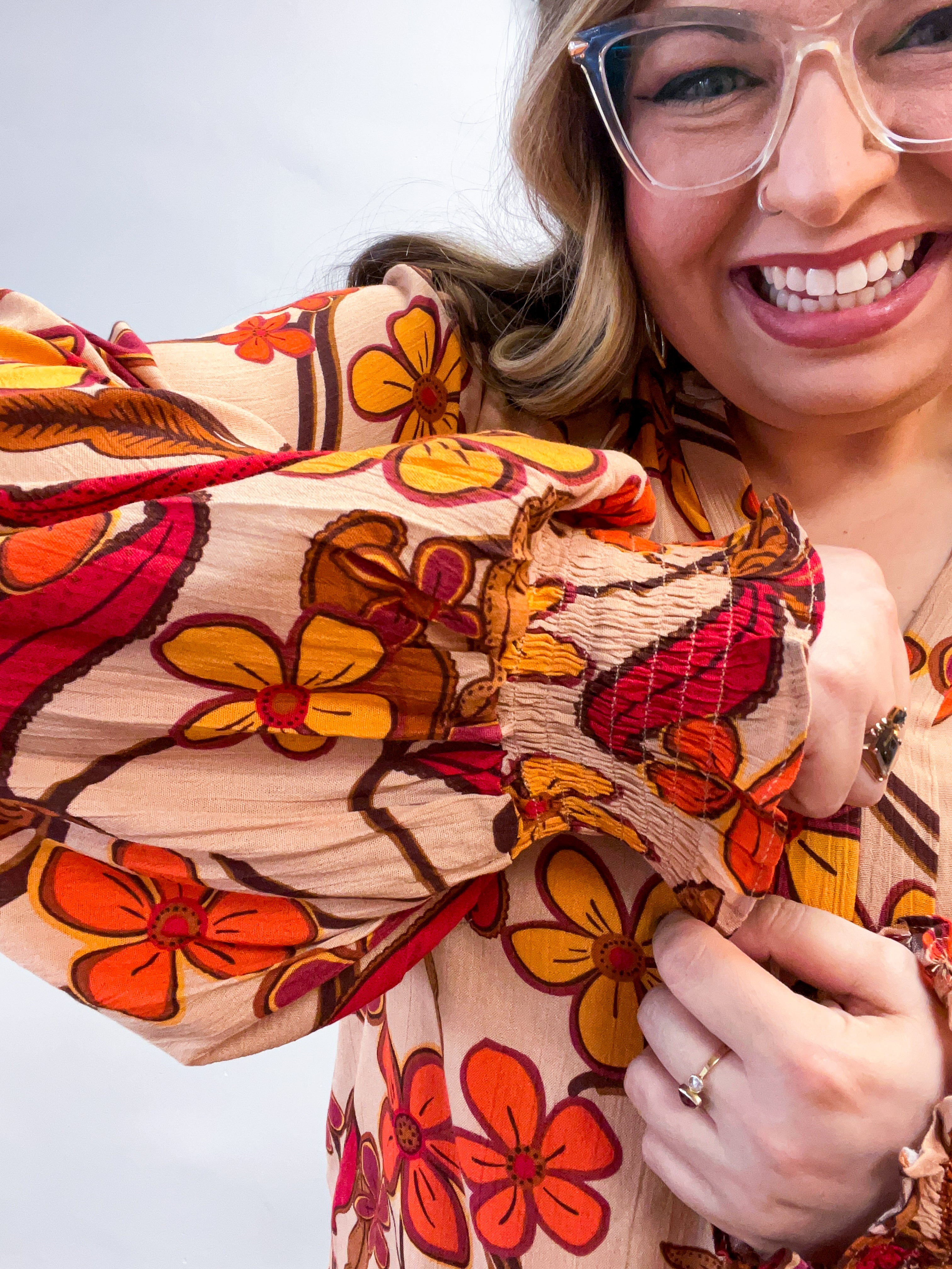 Sunset Meadow Blouse