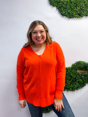 Autumn Acres Sweater in Burnt Orange