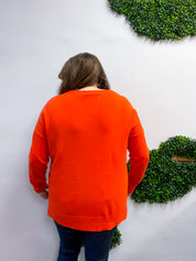 Autumn Acres Sweater in Burnt Orange