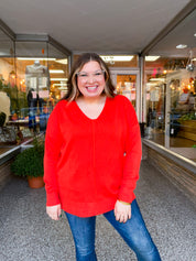 Autumn Acres Sweater in Burnt Orange