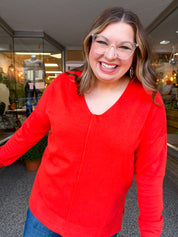 Autumn Acres Sweater in Burnt Orange