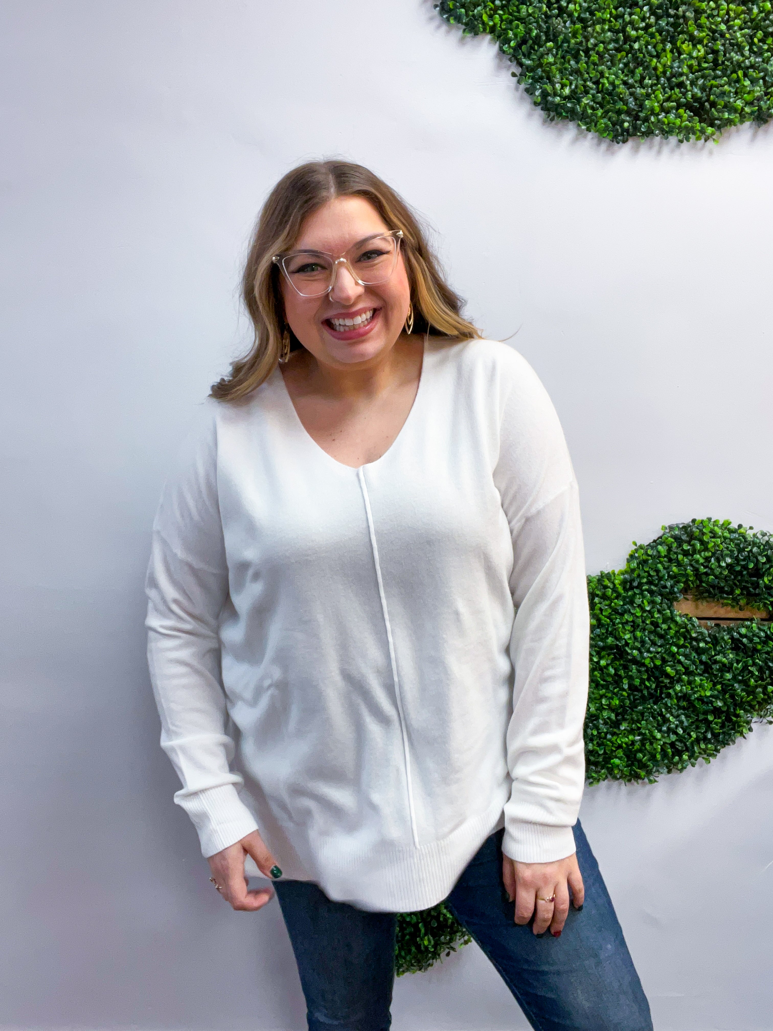Autumn Acres Sweater in Ivory