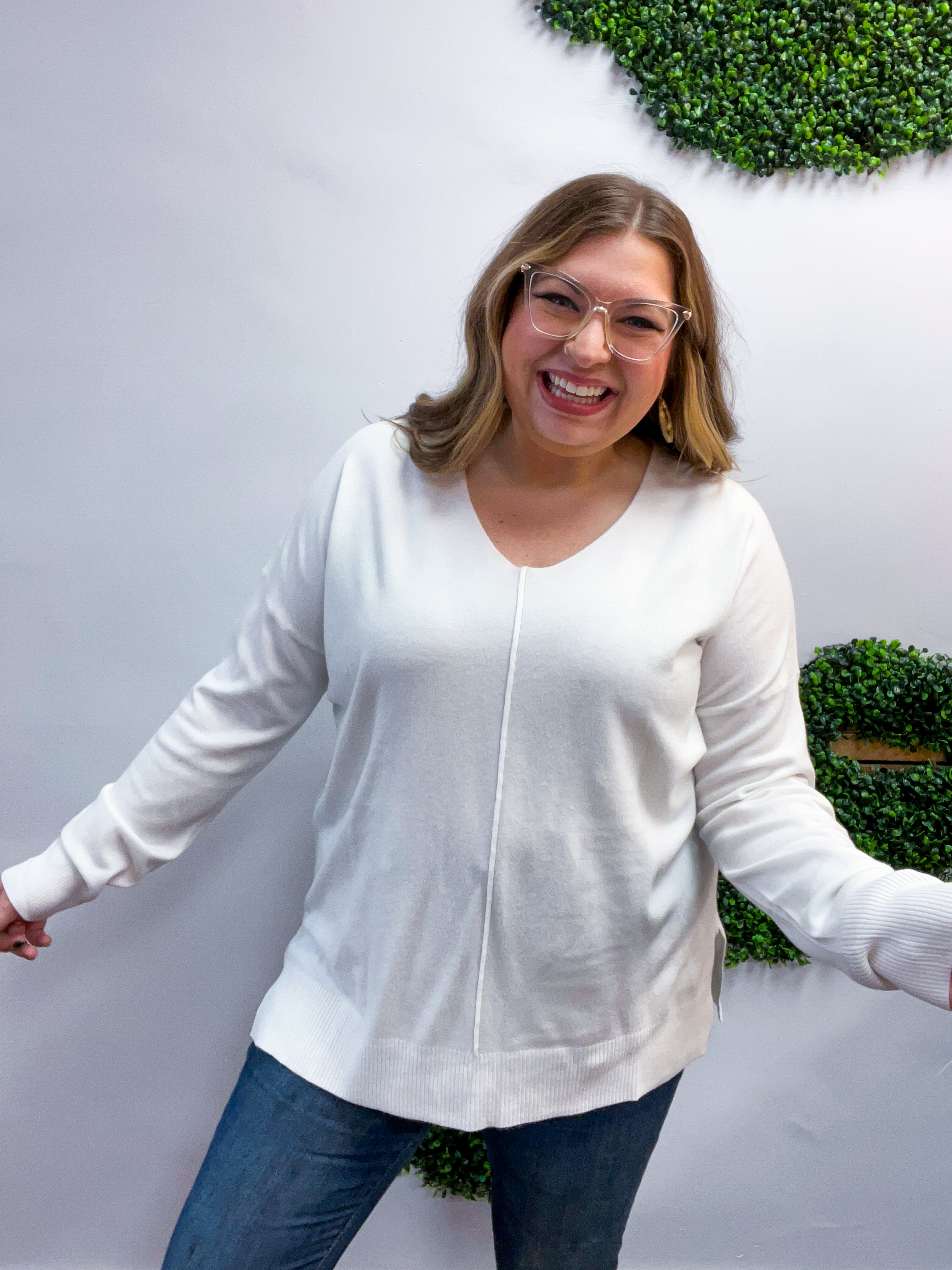 Autumn Acres Sweater in Ivory