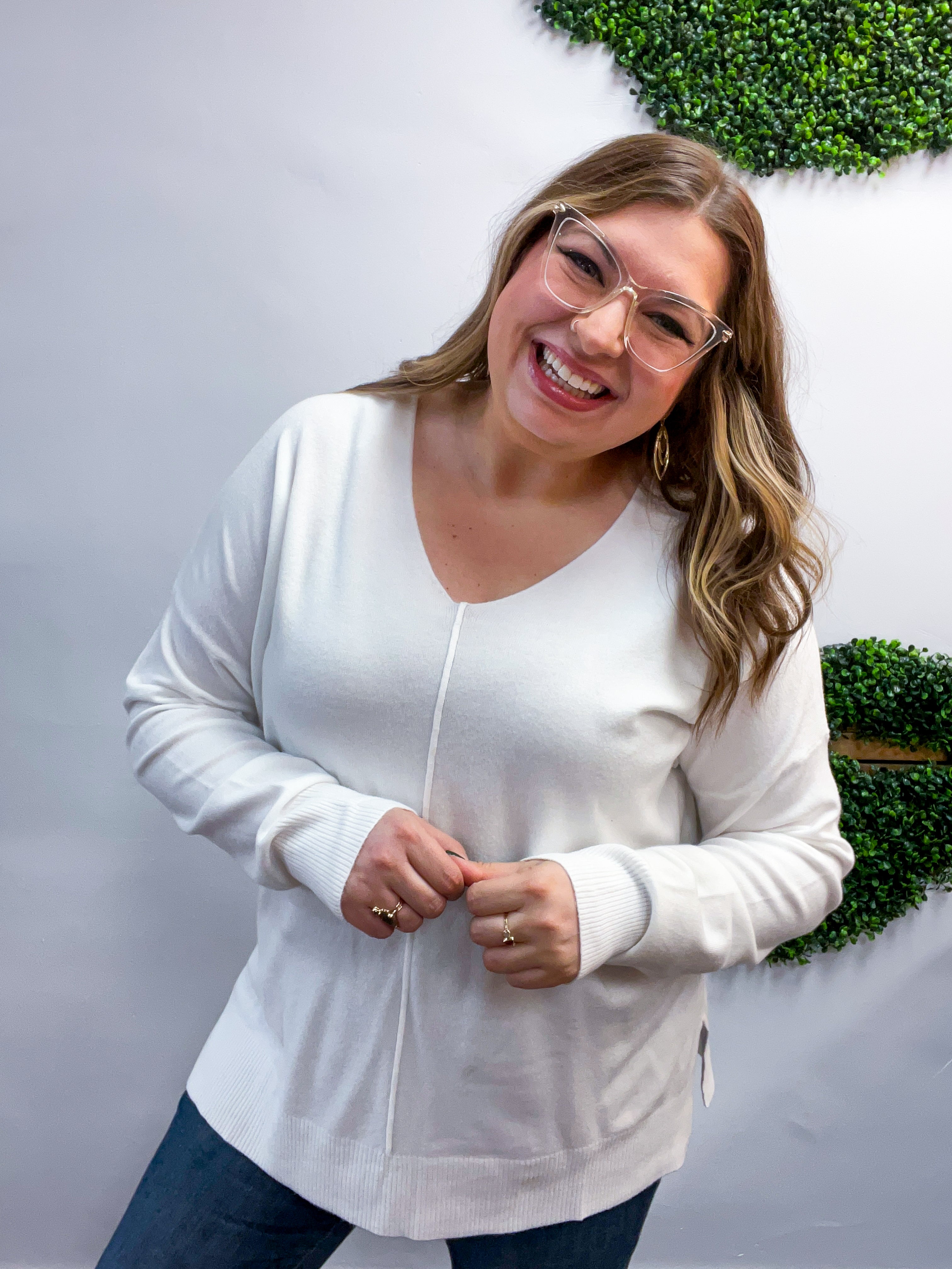 Autumn Acres Sweater in Ivory