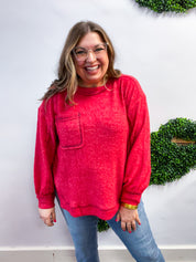 Cider Mill Sweater in Red