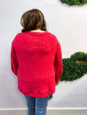 Cider Mill Sweater in Red