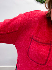Cider Mill Sweater in Red