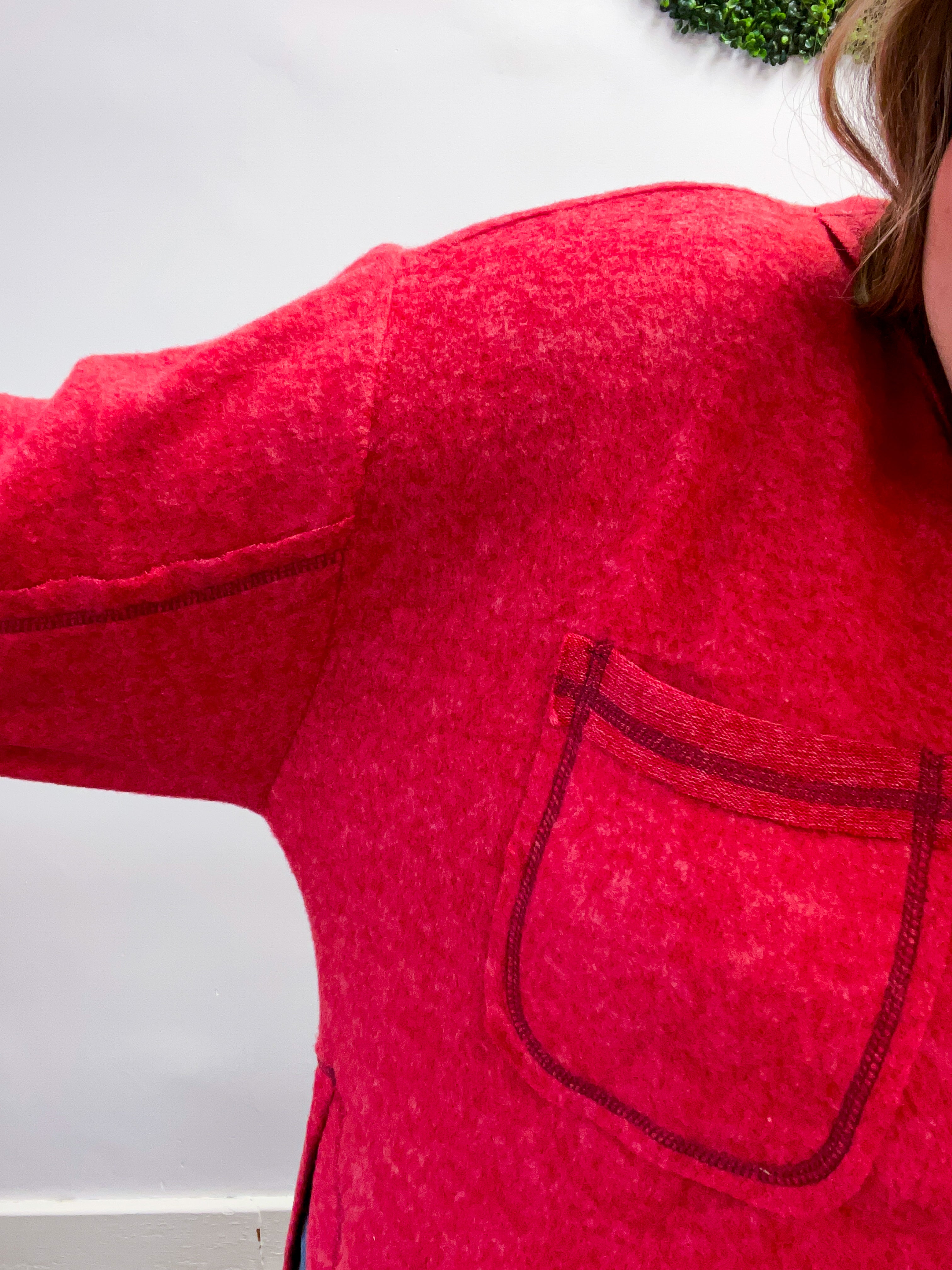 Cider Mill Sweater in Red
