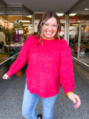 Cider Mill Sweater in Red