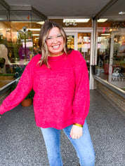 Cider Mill Sweater in Red