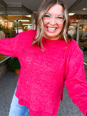 Cider Mill Sweater in Red