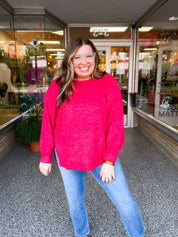 Cider Mill Sweater in Red