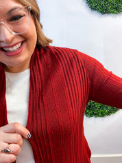 Cinnamon Glow Cardigan