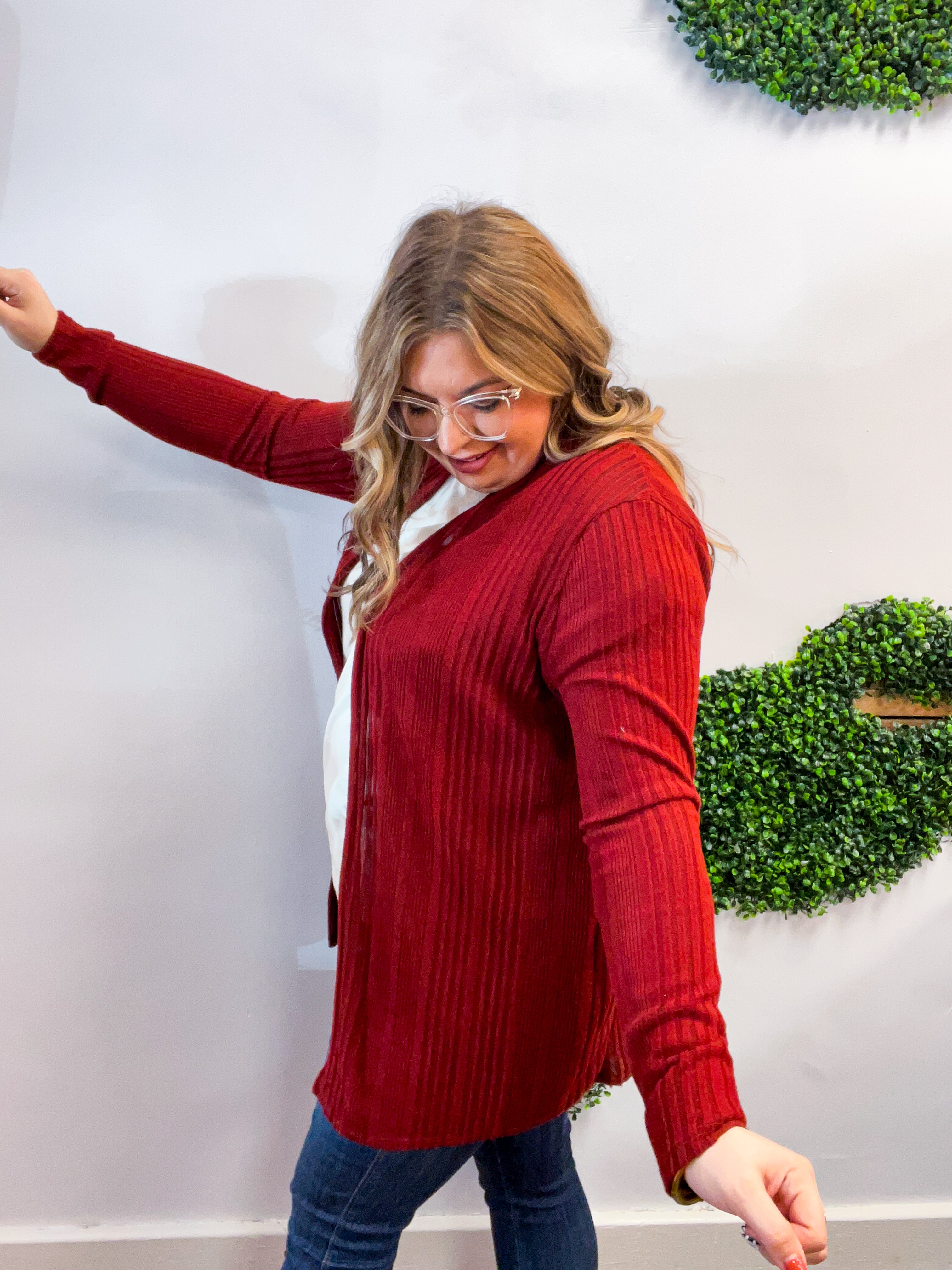 Cinnamon Glow Cardigan