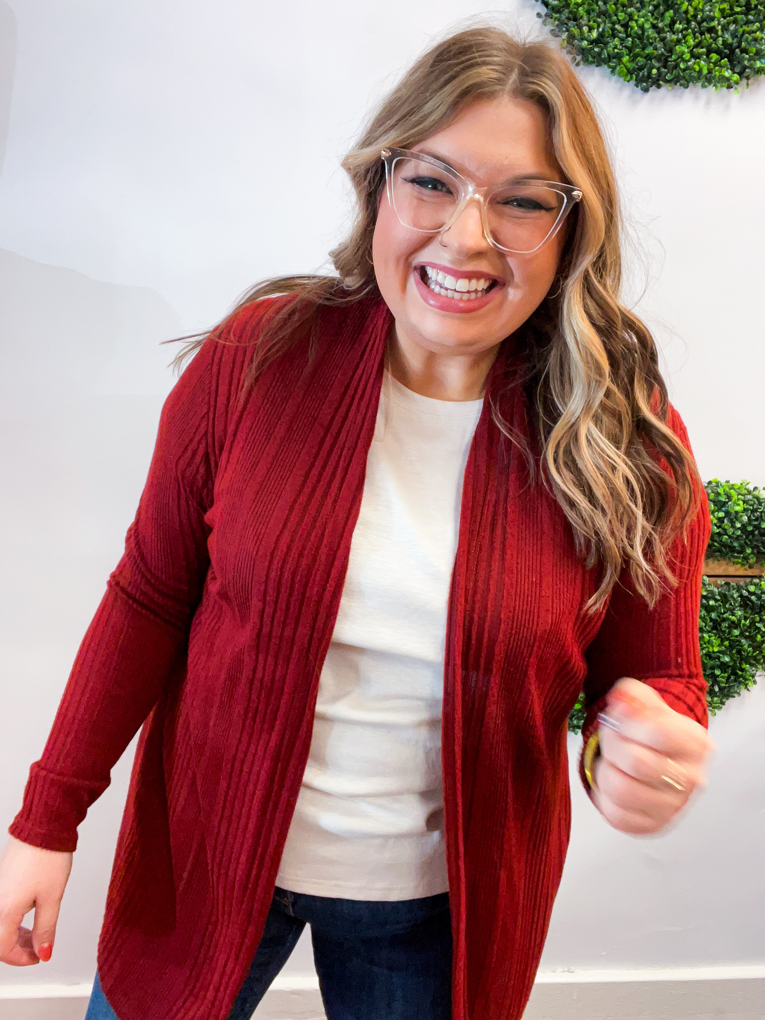 Cinnamon Glow Cardigan
