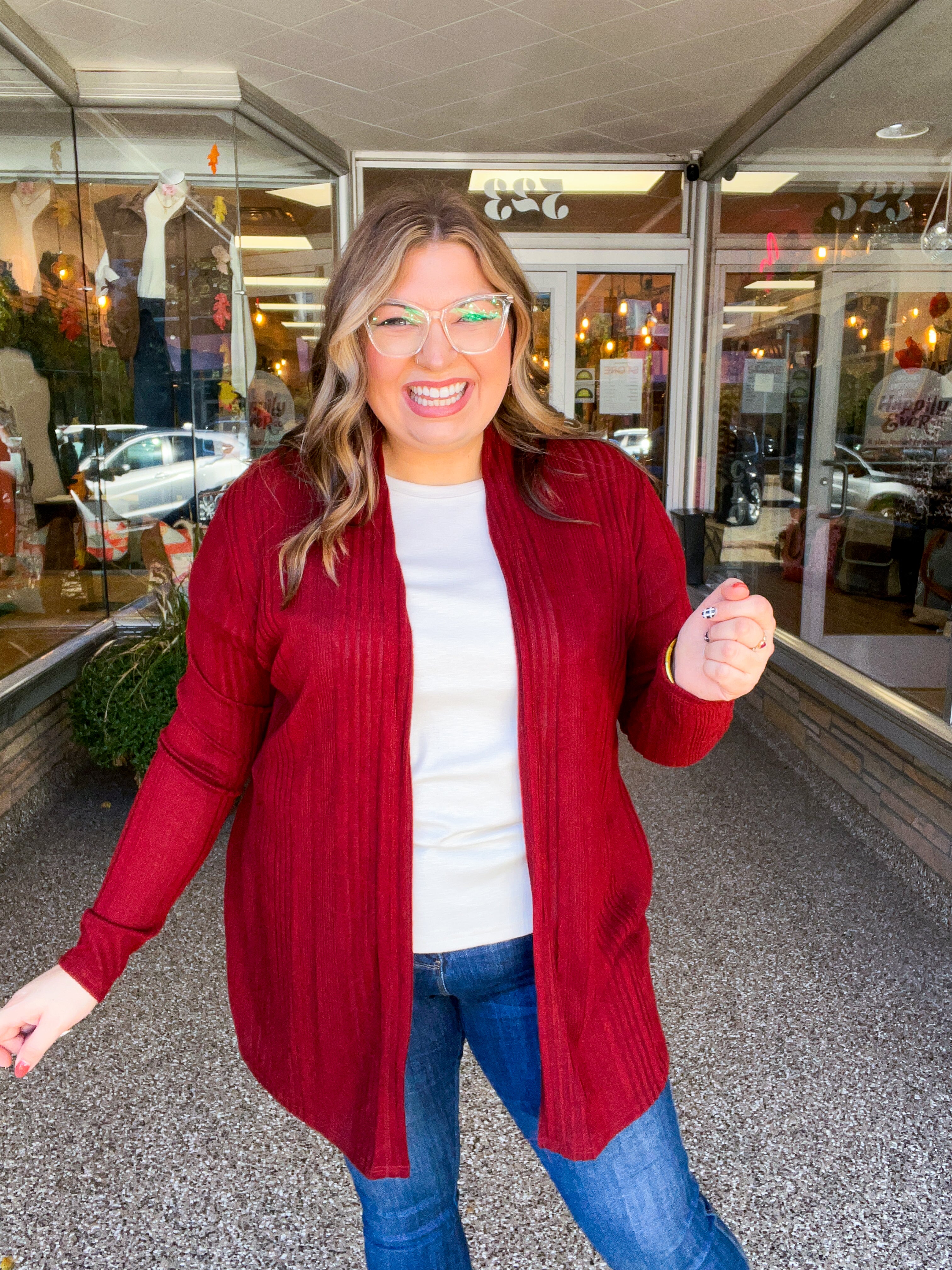 Cinnamon Glow Cardigan