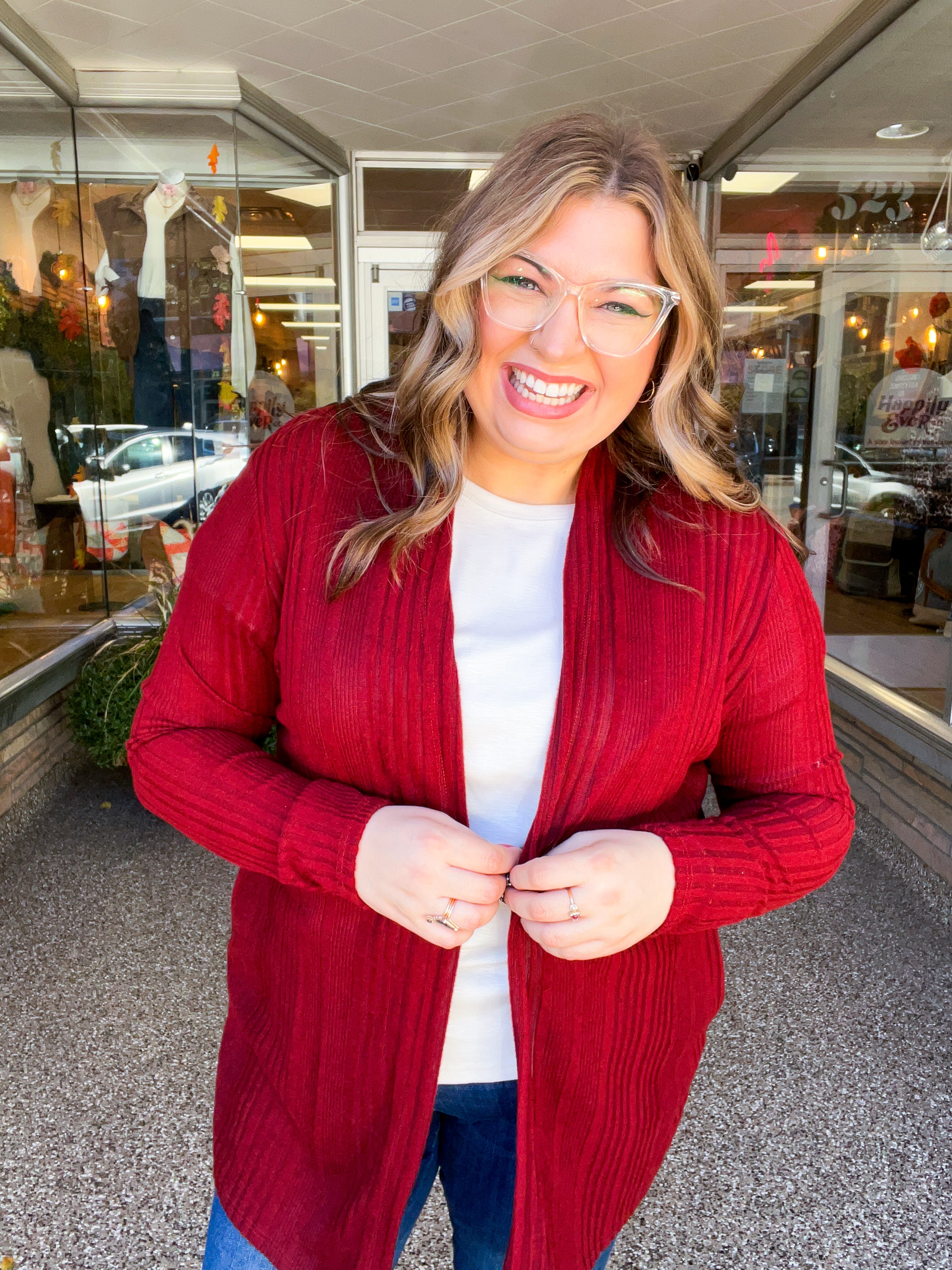 Cinnamon Glow Cardigan
