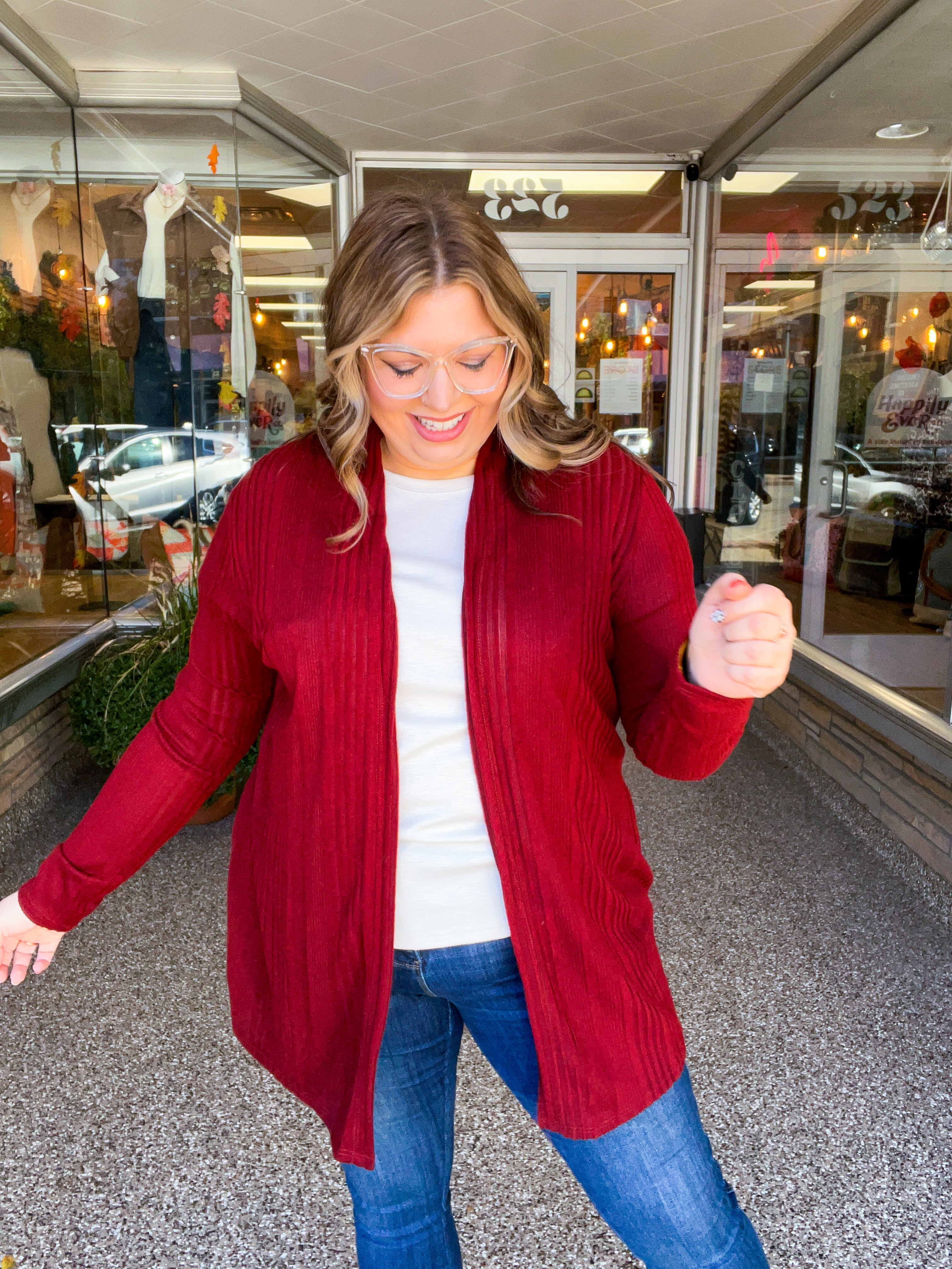 Cinnamon Glow Cardigan