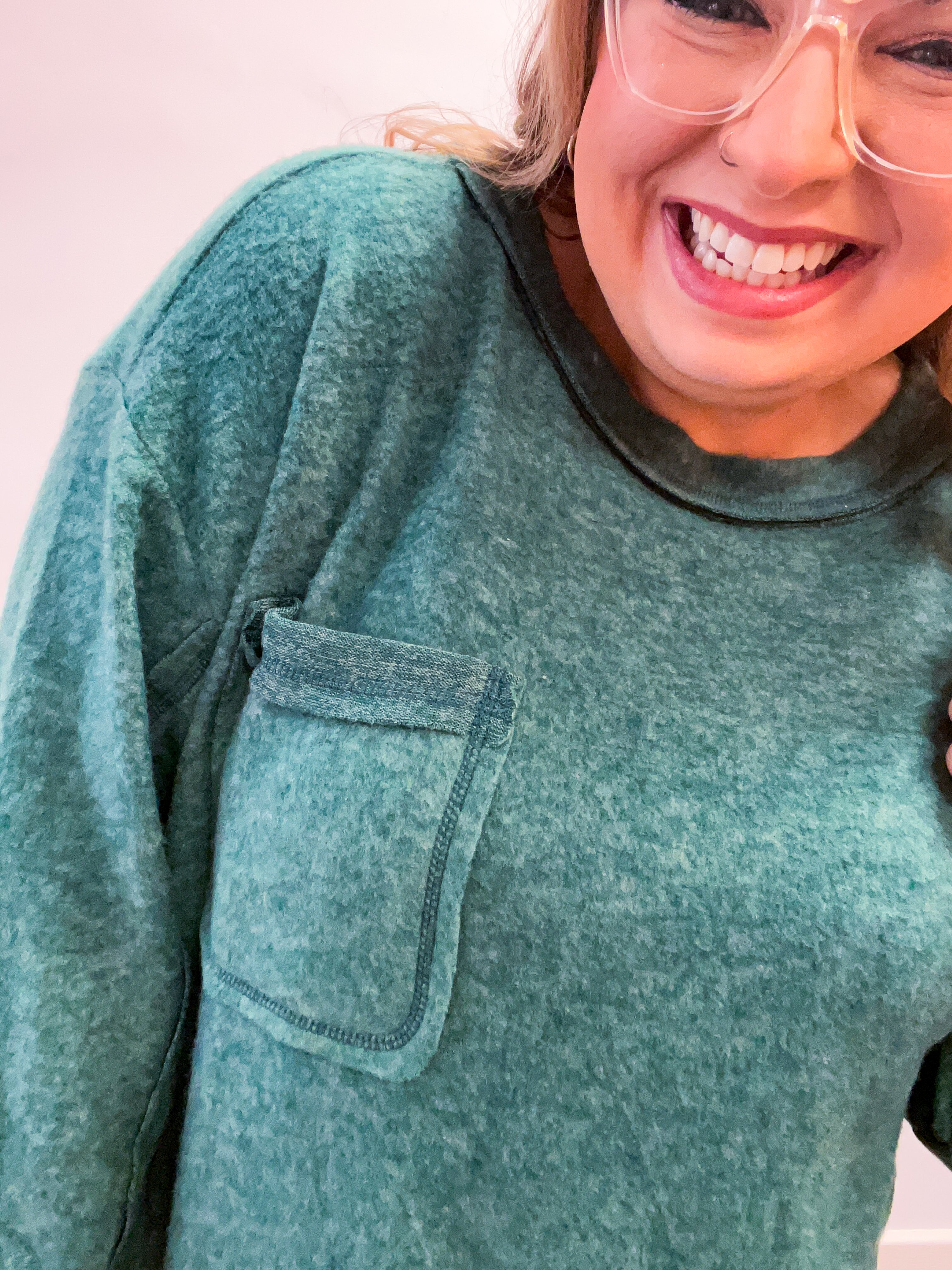 Cider Mill Sweater in Dark Green