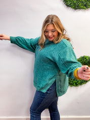 Cider Mill Sweater in Dark Green