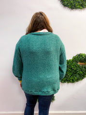 Cider Mill Sweater in Dark Green