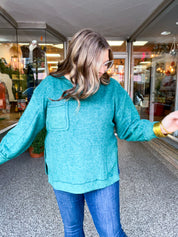 Cider Mill Sweater in Dark Green